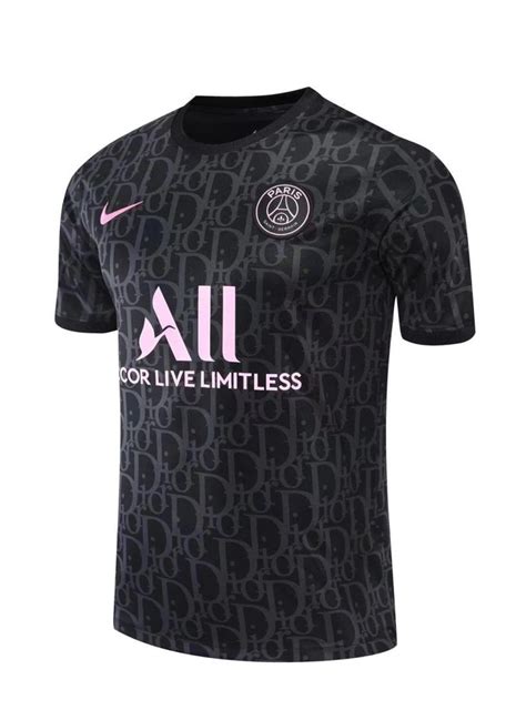 psg dior t shirt|psg dior football top.